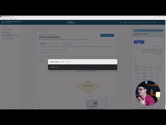 Viewing Flows & Test Coverage | SAS MAS Scorer Version 2 Update