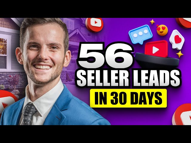 Realtor Generates 50+ SELLER Leads Per MONTH From YouTube... FOR FREE.