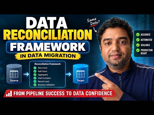 Data Reconciliation Framework in Data Migration | Complete Guide for Data Engineersrecons