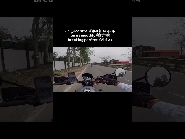 Thrill tab hai jab tum slow ride enjoy karte ho #trending #bike #yt #ytshorts #motovlog #rider