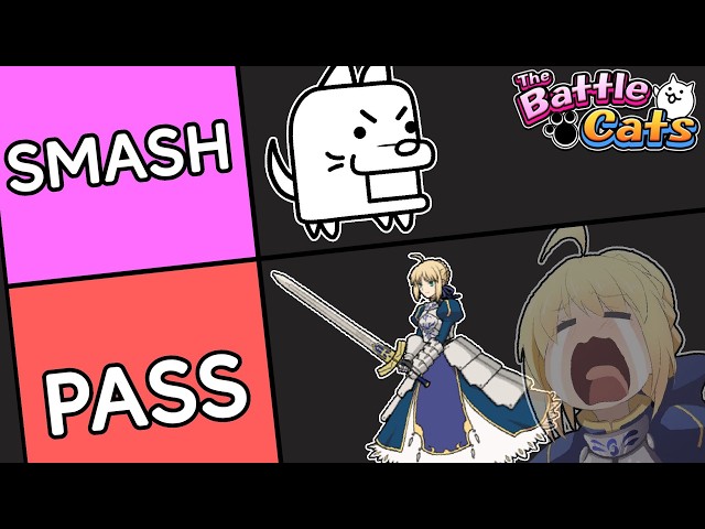 Ranking Every Battle Cats Enemy In Smash or Pass