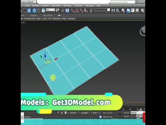 Headboard design 3dsmax #3dsmax #shorts