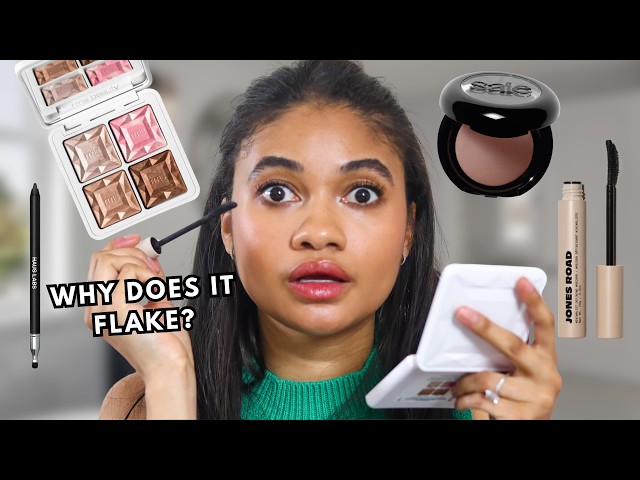 Testing NEW Makeup! Jones Road Mascara, RMS, Saie + Haus Labs