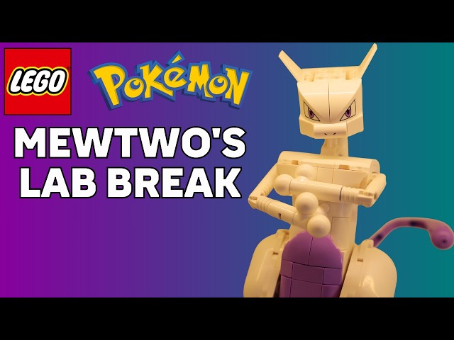 LEGO Pokemon 72163 Mewtwo's Lab Break REVIEW