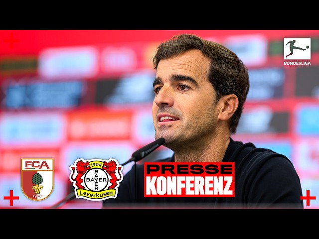 Press conference with Carles Martínez ahead of Augsburg 🆚 Bayer 04 | Bundesliga, 3. MD (re-live)