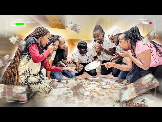 Scoop the Money Challenge With Friends Gone Crazy! | Gee Nganga| vinny Flava| biko & keshi | Cheptoo