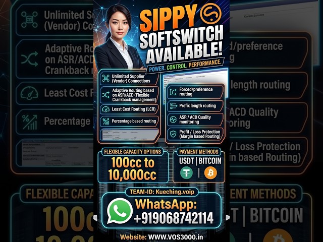 Sippy Softswitch Installation and Monthly Rental