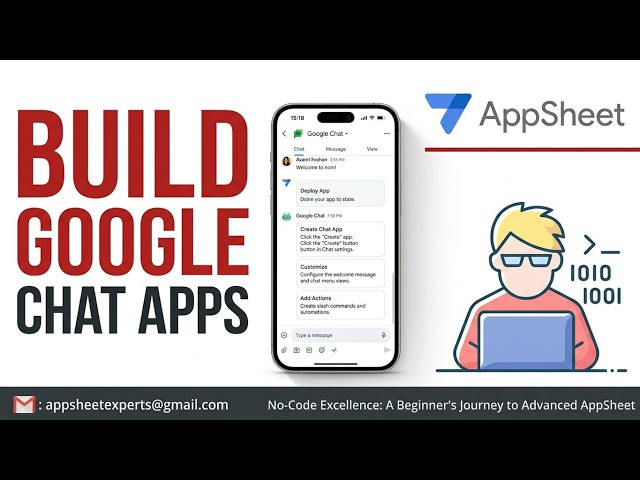 AppSheet Chat Apps | Appsheet tutorial | #appsheet #googleworkspace