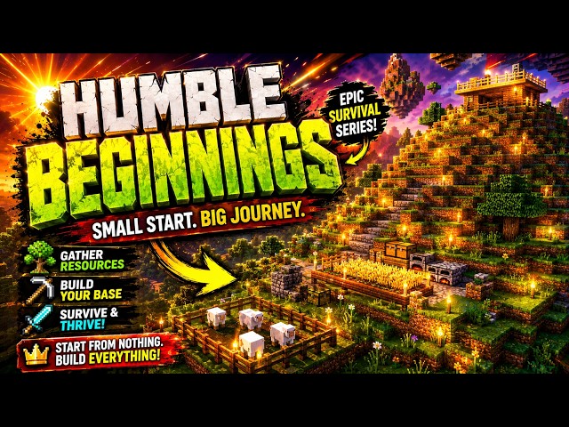 I started my dream Minecraft world in 2026 the LifeCraft SMP