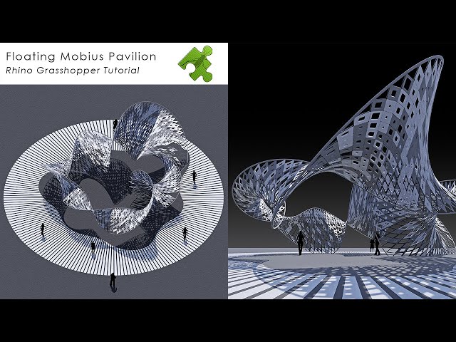 Floating Mobius Pavilion Rhino Grasshopper Tutorial