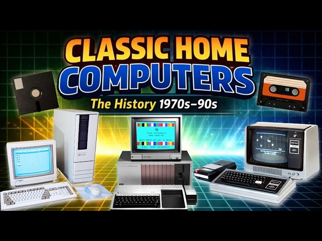 The Rise of Classic Home Computers | Commodore, Atari, Apple, TI & Tandy