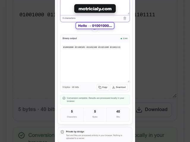 How to Convert Text to Binary Online for Free