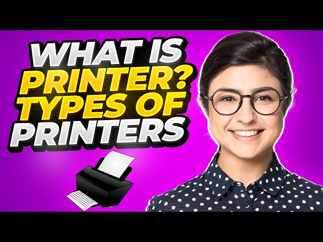 What is Printer ? | Types of Printers - اردو / हिंदी