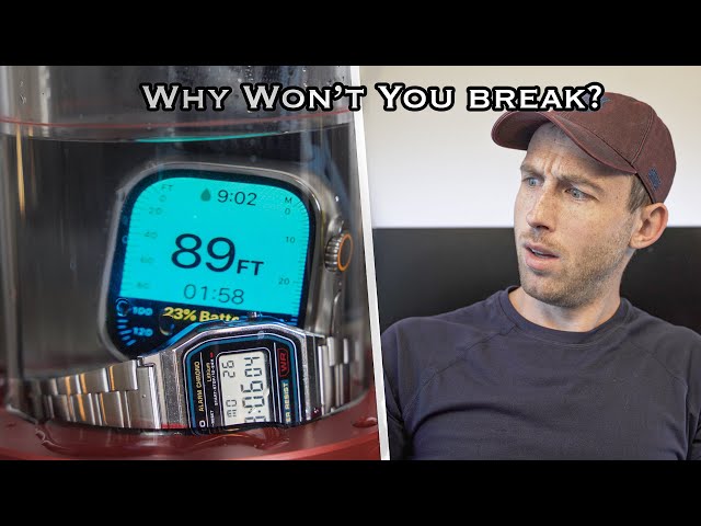 $30 Casio = 600ft Under Water?!