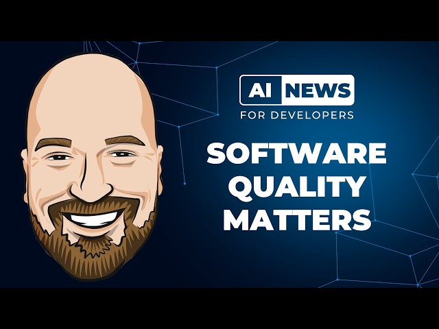 Software Quality (still) Matters and AI Is Making It Worse