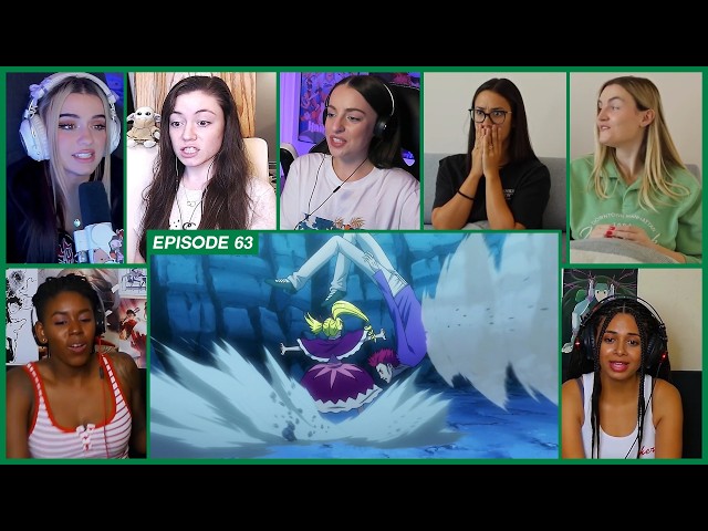 [GIRLS REACT] Bisky vs Binolt | HxH Ep 63 Girl Reaction Mashup