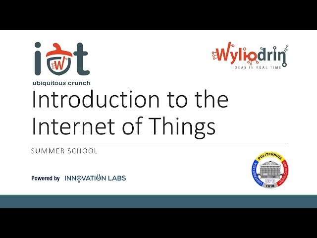 Lecture 1: Introduction to the Internet of Things