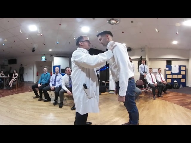 360 VR Horus RAF Hypnosis Show with Chris Doc Strange UK Comedy Hypnotist