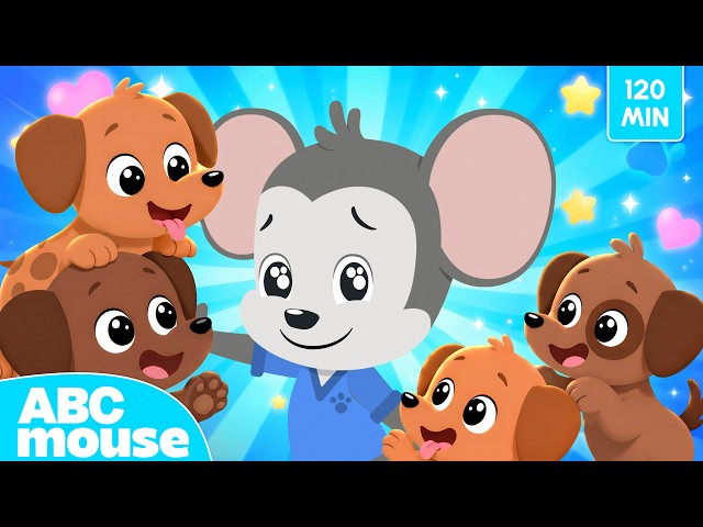 🐶 Help Pets, Learn Shapes, Count & Sing! 🎶 2-hours of Songs and Stories for Kids | ABCmouse