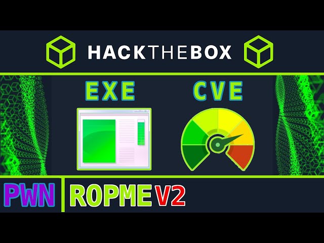 ropmev2 [hard]: HackTheBox Pwn Challenge (ROP execve with syscalls)