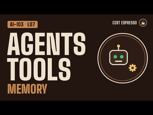 AI-103 Lesson 7: Build Agents with Foundry Agent Service (Tools, Conversations, Memory)
