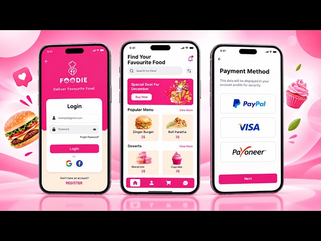 Full Stack Pizza Delivery App | React Native, Expo & Node JS (FREE SOURCE CODE)