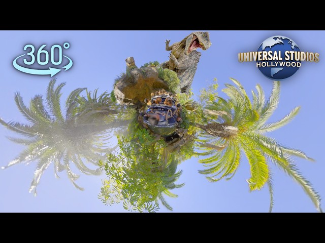 360° Jurassic World the Ride at Universal Studios Hollywood