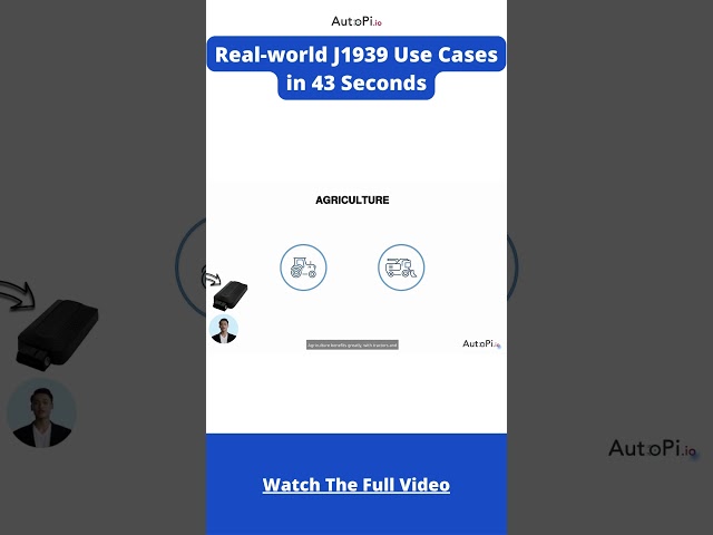 J1939 in Action: 43 Seconds of Real-World Examples!