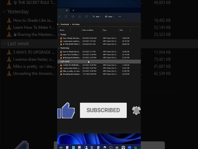 Windows 11 Sort By Name FIX!! Windows Hack No. 7