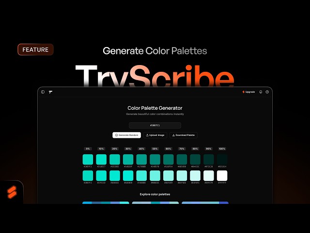 Generator Color Palette from Images in Seconds ⚡