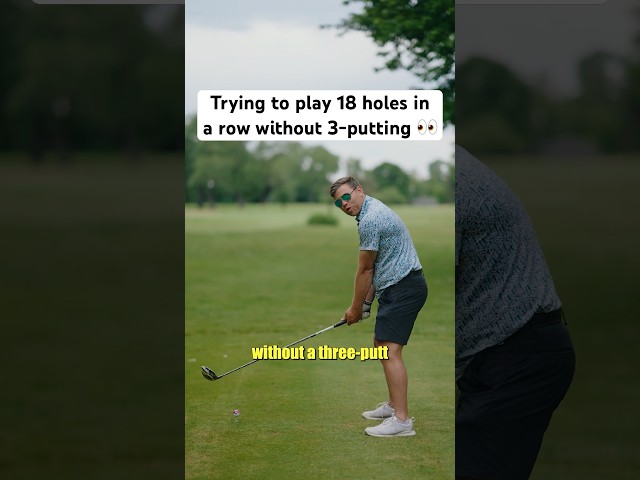 Could today be the day the Poké ball gets hot? 👀 #golf #no3putts #challenge