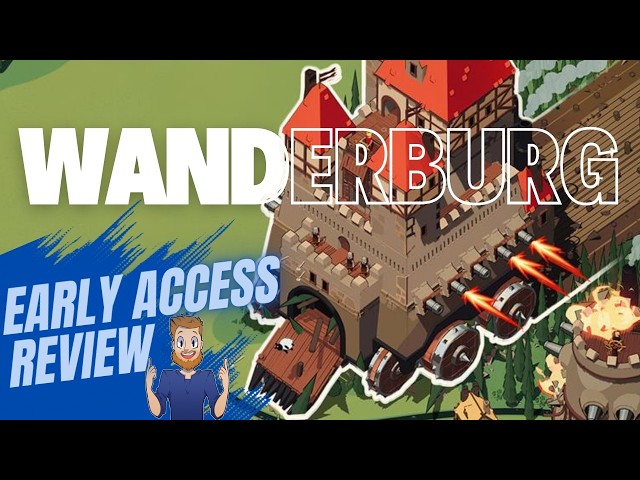 I Built a GIANT Moving Castle in This Roguelike - Wanderburg Review