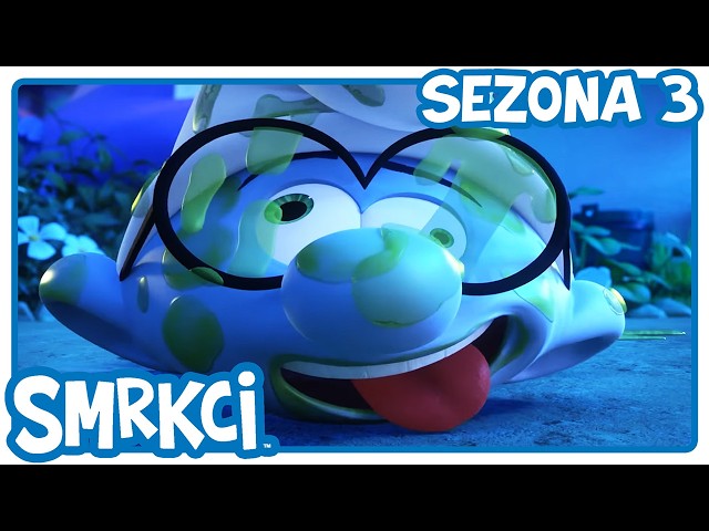Pošast v vasi | Smrkci v slovenščini | Risanke za otroke