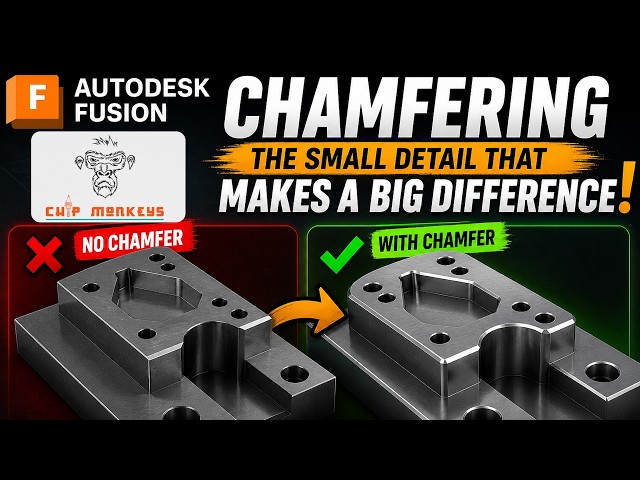 Every Way to Chamfer in Fusion 360: Design and Machining