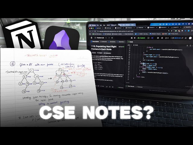 Take CSE Notes the Right Way | Handwritten, Digital & Coding Notes Explained
