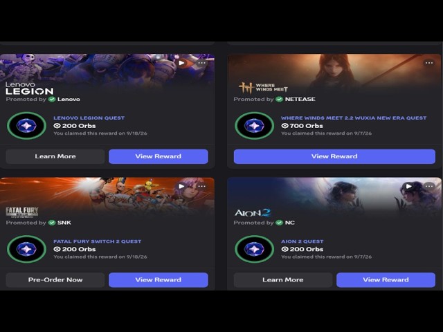 🔥 أفضل طريقة لإنهاء مهام  Discord Orbs مجانًا 🎁