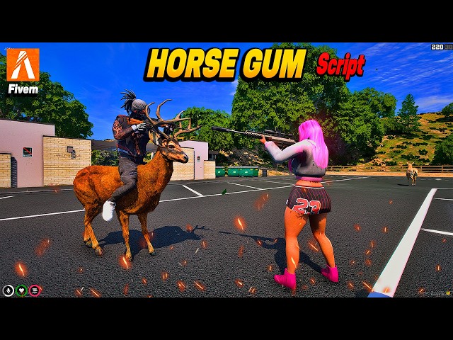 Horse that shoots [ FIVEM SCRIPT ]