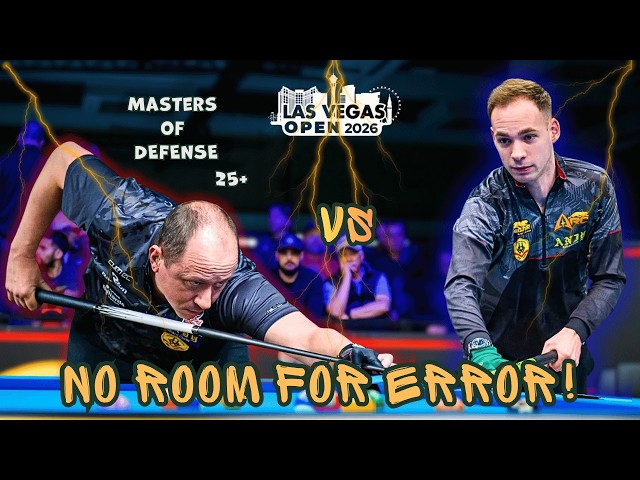 HIGHLIGHTS | Shane Van Boening vs Joshua Filler | QUARTER FINAL | Las Vegas Men's Open 2026