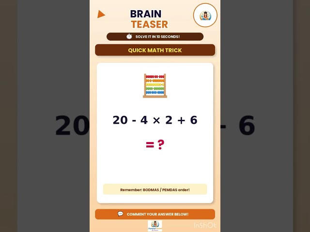Brain Teaser Questions 🧠 | Can You Solve These Tricky Questions? | Brain Games & Puzzles