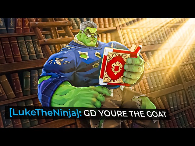 Carrying LukeTheNinja with the NEW Hulk Skin