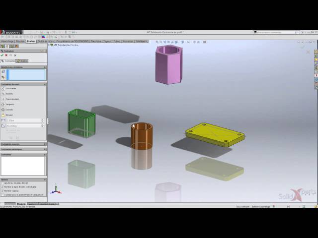 SOLIDWORKS contrainte par profil - Juin 2015