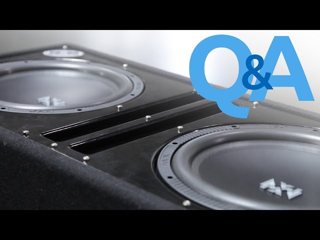 What Is Subwoofer Break In? | Should You Break In Your Subwoofers? | Car Audio Q&A