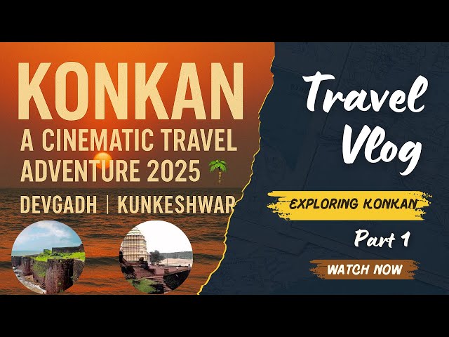 Konkan - A Cinematic Travel Adventure 2025 🌴  | Devgadh | Kunkeshwar