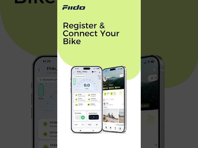 How to Register & Connect Your Fiido E-Bike