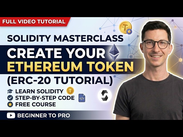 How to Create an Ethereum Token with a Solidity Script (ERC-20 Tutorial)