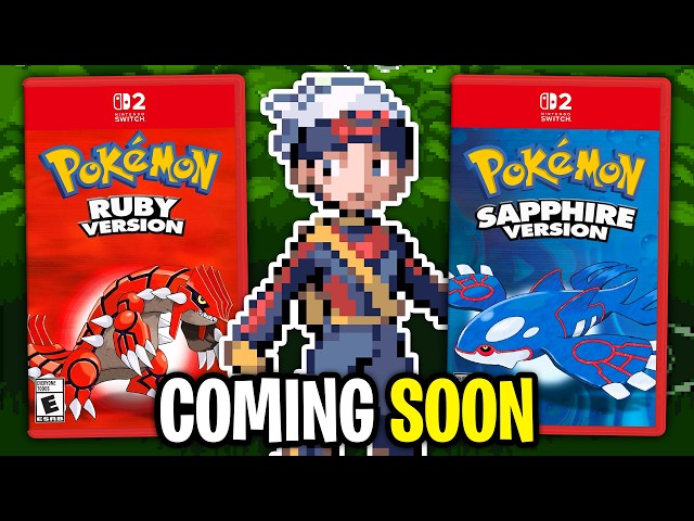 Pokemon Ruby & Sapphire Are Coming VERY SOON To Switch