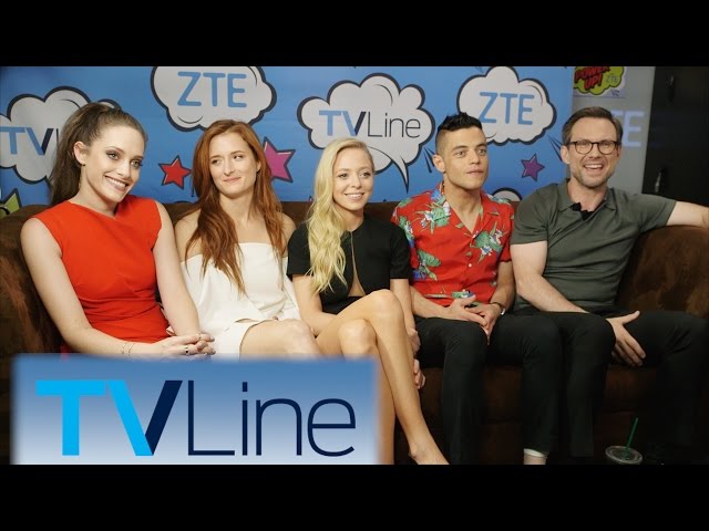 Mr. Robot Interview | TVLine Studio Presented by ZTE | Comic-Con 2016