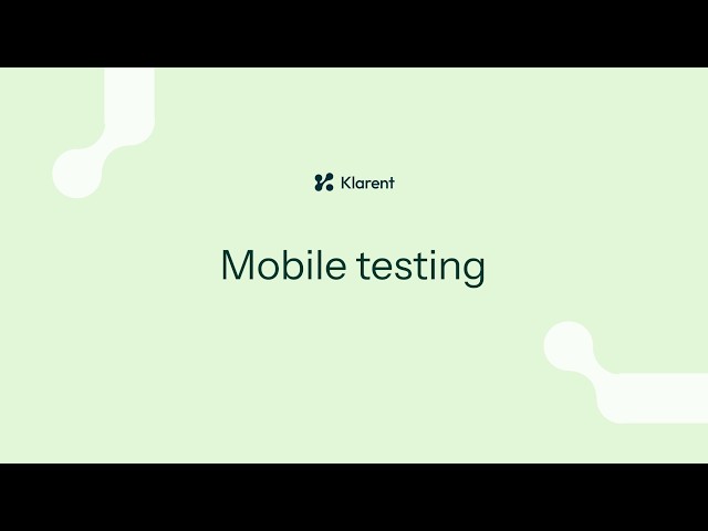 Autonomous Mobile Testing | Android | iOS