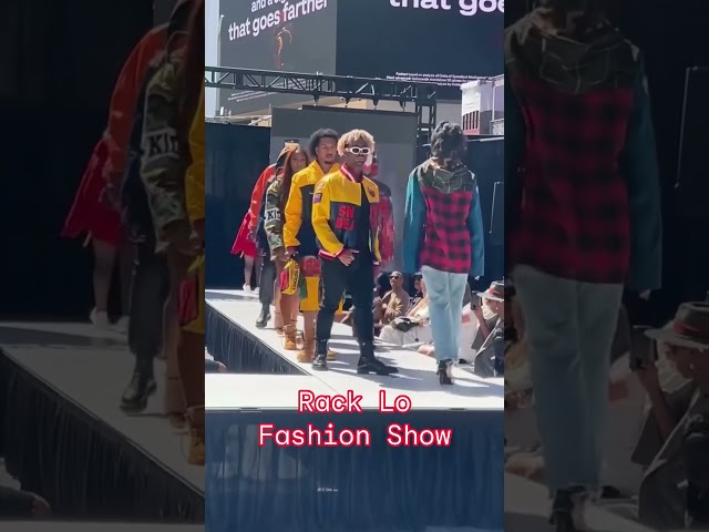 Rack Lo Fashion Show In Times Square NYC