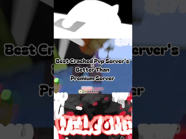Best Cracked pvp Server's # #minecraft #pvp #server #shorts #senpaispider #dream #thegujjugamer01